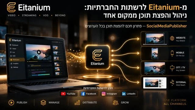 מ־Eitanium לרשתות החברתיות: ניהול והפצת תוכן ממקום אחד